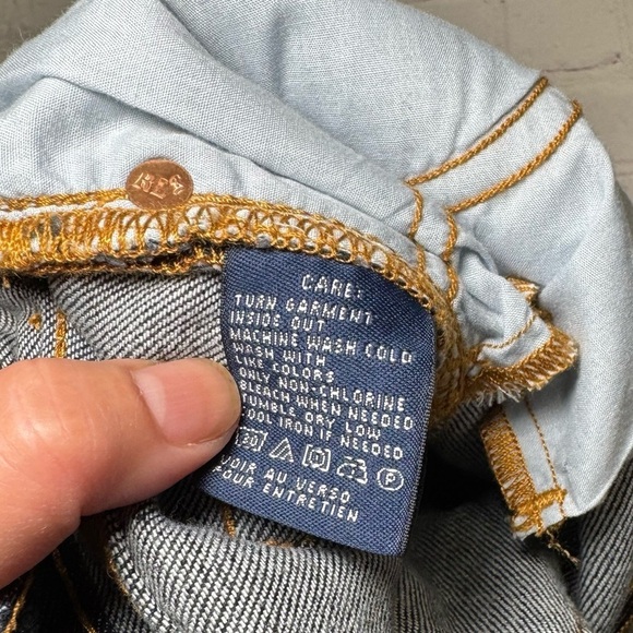 RALPH LAUREN SPORT women’s dark wash blue denim ankle cropped pants size 29 EUC - Picture 2 of 12